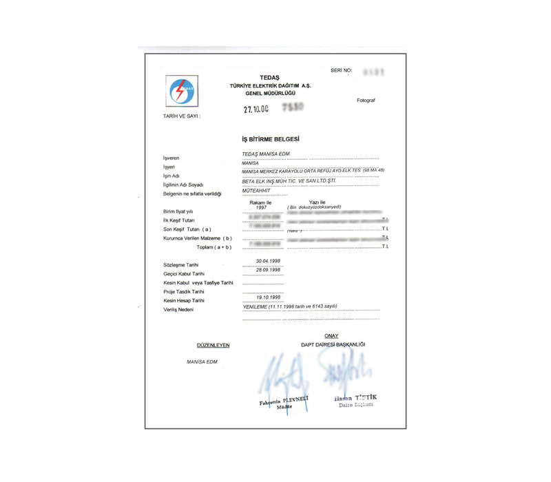Certificates Of Completion